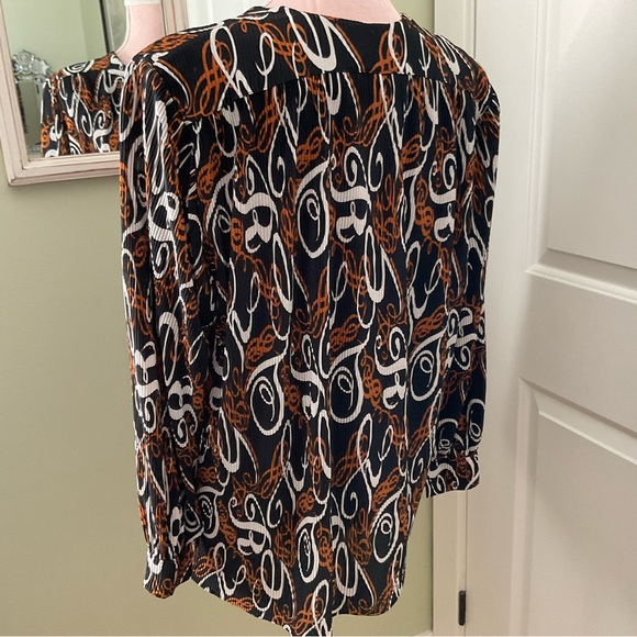 GUSUI, VINTAGE WOMEN BLOUSE, SIZE: L/G - Picture 6 of 13